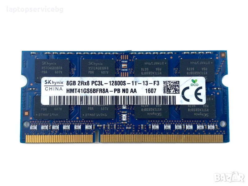 RAM Памет Hynix 8GB HMT41GS6BFR8A-PB 8GB DDR3-1600 2Rx8 1.35v SODIMM, снимка 1
