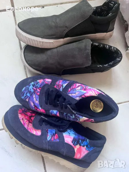 лот от 2 броя дамски обувки, снимка 1