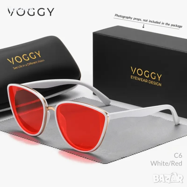 Дамски слънчеви очила VOGGY, снимка 1