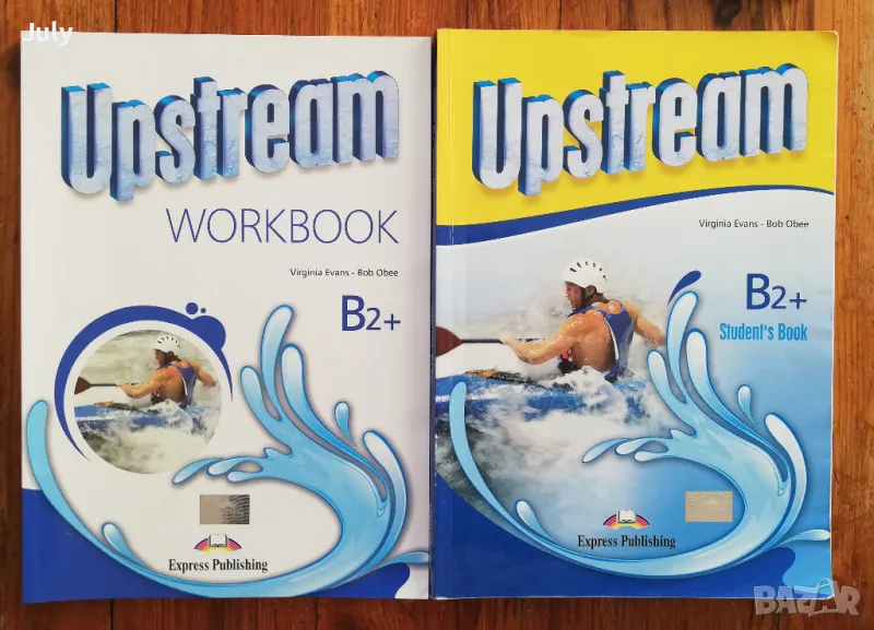 Upsteam B2+, Workbook, Student's Book, Virginia Evans, Bob Obee, снимка 1