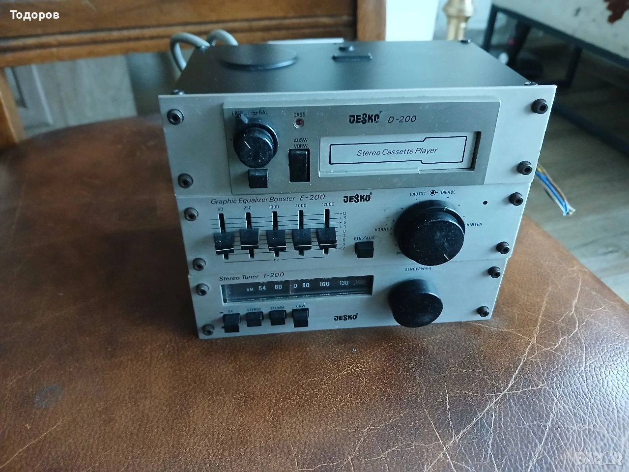 Ретро авто касетофон, тунер ,усилвател, еквилайзер , снимка 1