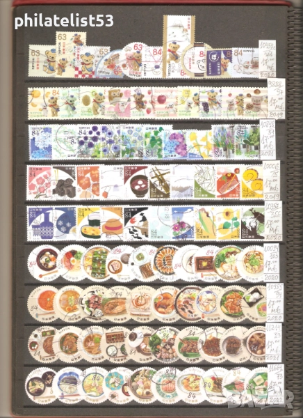 Япония-след-2000г.клеймо-пълни серии-Лот-3, снимка 1