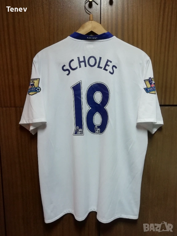 Manchester United Scholes Nike оригинална тениска фланелка Манчестър Юнайтед Скоулс , снимка 1