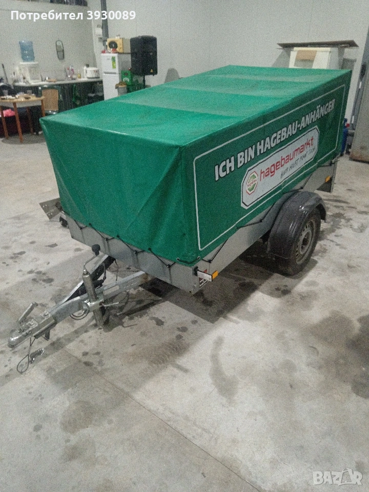 регестрирано ремарке STEMA 2011г до 750кг , снимка 1