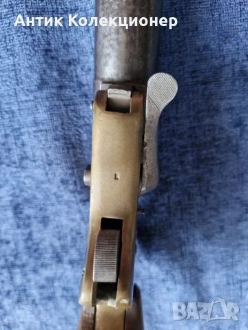 Френски сигнален пистолет 1917 г. Военно-Морски, снимка 4 - Антикварни и старинни предмети - 51895171