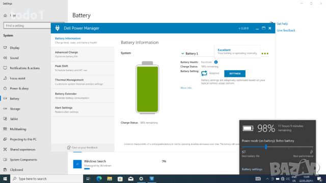 Dell Latitude 5590 FHD IPS i5-7300U/256GB/8GB/4G Модем, снимка 9 - Лаптопи за работа - 45871905