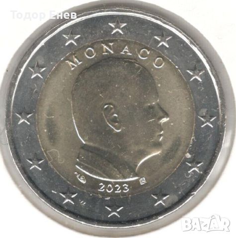 Monaco-2 Euros-2023-KM# 195-Albert II, 2nd map, снимка 1 - Нумизматика и бонистика - 45455569