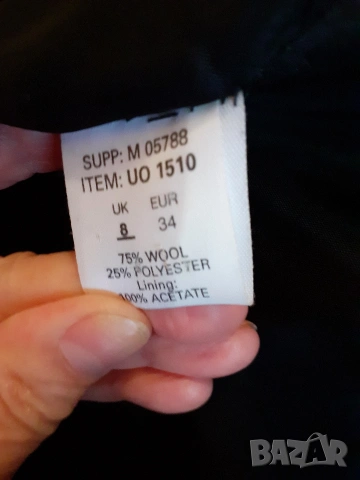 Дамско вълнено палто!, снимка 8 - Палта, манта - 53387416