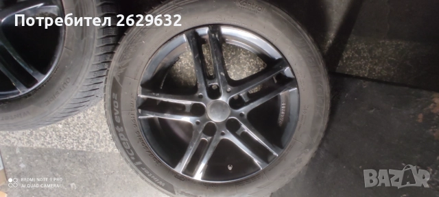 Джанти 16 с гуми за Нисан 5x114.3, снимка 2 - Гуми и джанти - 52682488