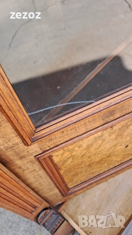 Витрина антикварна масив, снимка 7 - Секции и витрини - 52244155