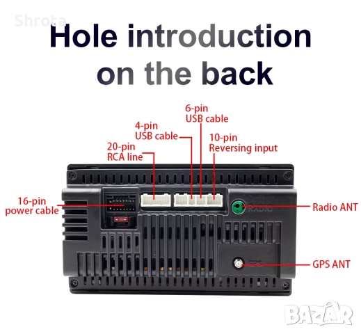 Navi - навигация за Mazda 6 02-08 32rom 2ram 9 inch, снимка 7 - Аксесоари и консумативи - 52911707