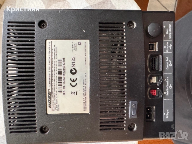 Bose Companion 5 – 2.1 система, снимка 8 - Аудиосистеми - 54044236