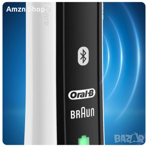 Електрическа четка за зъби Oral-B Smart 4 4500 Black Edition Черна 3 режима 2 глави Bluetooth Таймер, снимка 5 - Други - 45753877