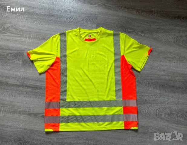 Engelbert Strauss Motion 2020 High-Vis functional T-Shirt, Размер 3XL, снимка 1 - Тениски - 45776477