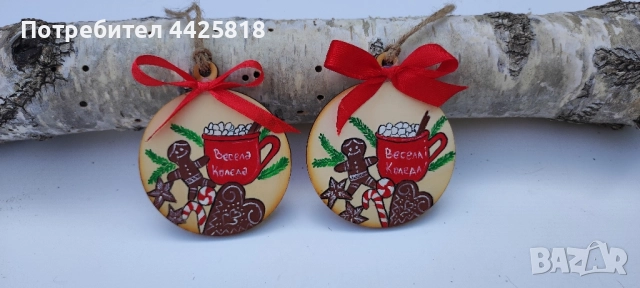 Коледни играчки , снимка 6 - Декорация за дома - 52250783