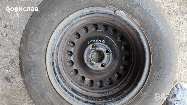 Резервна гума за Опел Корса д , снимка 3 - Гуми и джанти - 51647063