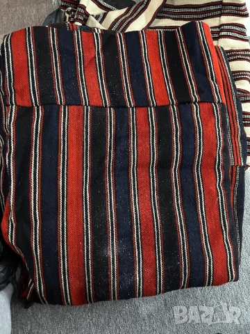 Ръчно тъкан автентичен калъф за дюшек, снимка 4 - Антикварни и старинни предмети - 51896395