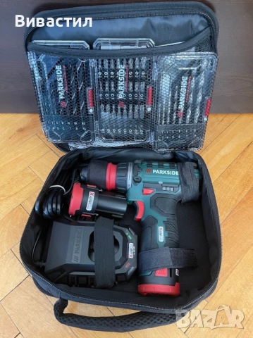 Нови инструменти Парксайд черни и зелени Parkside Performance, снимка 2 - Винтоверти - 52330190