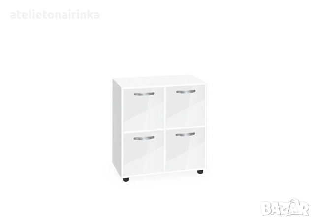 Етажерка Кубо 4 с четири вратички постформинг, снимка 11 - Етажерки - 53869291