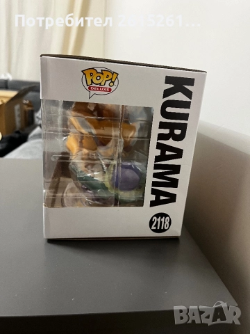 Funko Pop! Deluxe Kurama (#2118) Naruto Shippuden – Glow in the Dark, снимка 6 - Други ценни предмети - 52551996