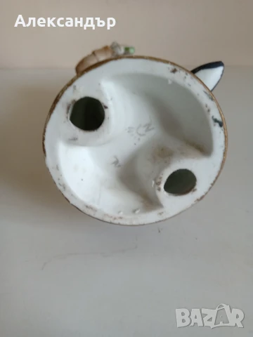 Статуетка бисквитен порцелан CAPODIMONTE маркирана , снимка 8 - Статуетки - 50495569