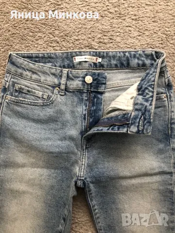 Дамски къси дънкови панталони Tommy Hilfiger, снимка 3 - Къси панталони и бермуди - 49333946