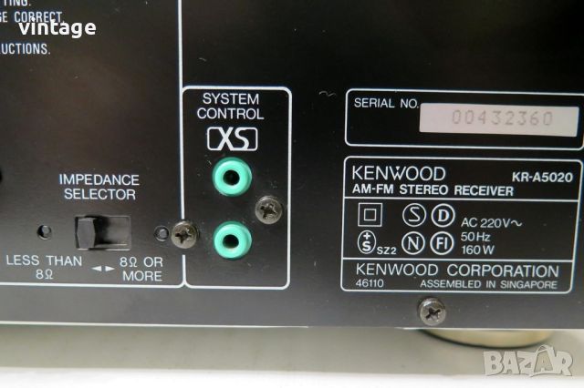 Kenwood KR-A5020_60, снимка 7 - Ресийвъри, усилватели, смесителни пултове - 45790612