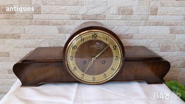Стар каминен часовник - Dugena - Swiss Made - Антика - 1960"г., снимка 1 - Антикварни и старинни предмети - 45942688