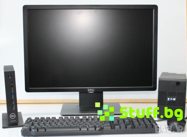 Комплект Bundle Dell Wyse mini PC+Dell Monitor 22''+UPS+KB&Mouse, снимка 6 - Работни компютри - 46755474