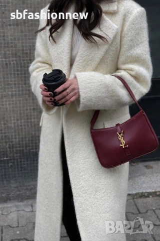 Ysl бордо чанта