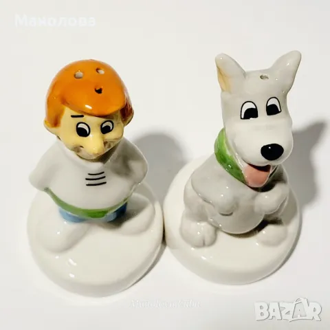 Шейкъри за сол и пипер, Jetsons George и Astro в ретро стил Warner Brothers., снимка 5 - Прибори за хранене, готвене и сервиране - 49778223