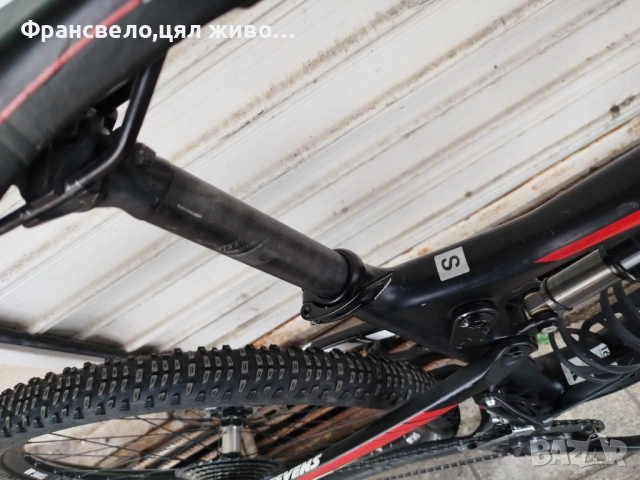 27.5 цола карбон велосипед колело, 2 по 11 скорости Shimano deore xt размер ес, снимка 18 - Велосипеди - 52281782