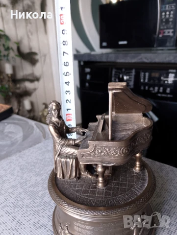 Сувенир,,Моцарт", снимка 2 - Статуетки - 50665954