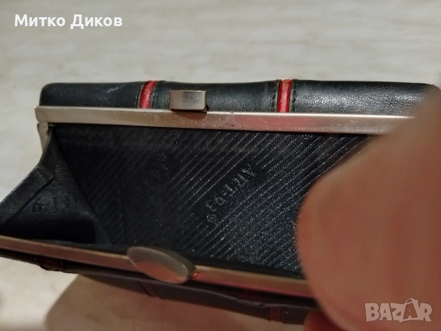 Портмоне Арт с много прегради дамско ест.кожа 155х 95 мм отлично, снимка 8 - Портфейли, портмонета - 53902127