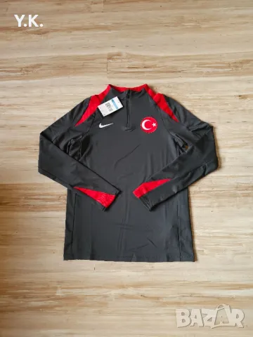 Оригинално мъжко горнище Nike Dri-Fit x Turkey National Football Team / Season 24-25 (Training), снимка 1 - Спортни дрехи, екипи - 48042941