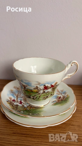 Троен сет за чай Regency -2 броя, снимка 3 - Сервизи - 54011056