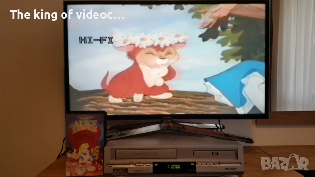 Видеокасета " Алиса в страната на чудесата " Disney  VHS, снимка 4 - Други жанрове - 53562665
