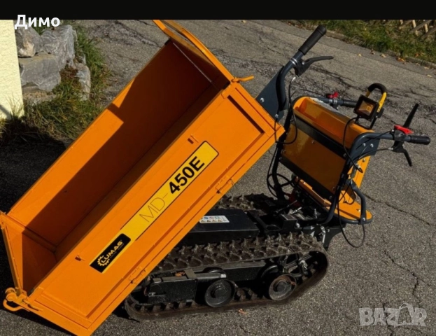 Верижен електрически дъмпер Lumag, снимка 3 - Други машини и части - 52591992