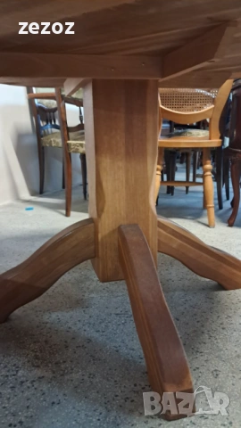 Маса трапезна масив №42, снимка 5 - Маси - 54068315