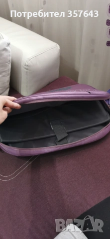Чанта за лаптоп лилава, снимка 4 - Лаптоп аксесоари - 54282820