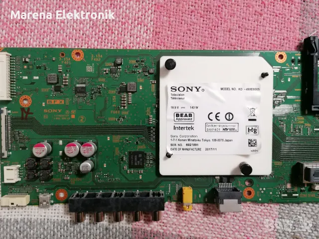 Sony KD-49XE8005 на части T.Con,Led Driver, Tuner, снимка 2 - Части и Платки - 47782747