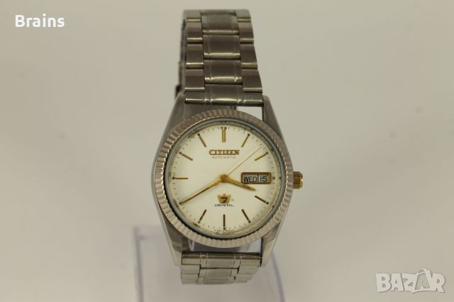 1970's Японски Часовник Citizen Crystal 7 Автомат, снимка 2 - Антикварни и старинни предмети - 45605890