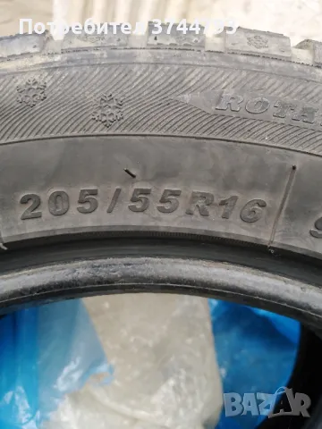 Зимни гуми 205 /55 R16, снимка 3 - Гуми и джанти - 48303596