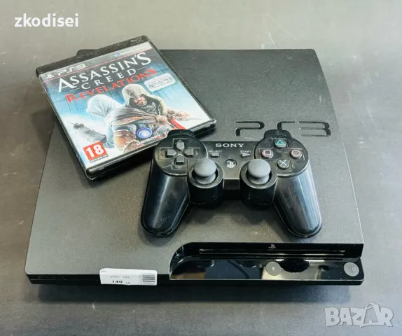 Sony Play Station 3 с 1бр. джойстик и 1бр. игра, снимка 1 - PlayStation конзоли - 46878753