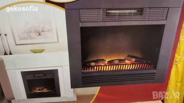 НОВА Електрическа камина с вентилатори и 3D ефект на пламъка / CHICAGO