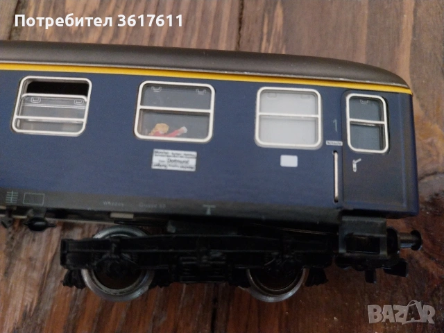 ЖП модел на вагон Marklin 4052 железница, снимка 7 - Колекции - 54017173