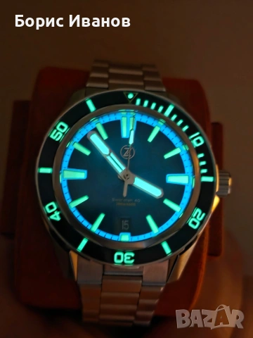 Zelos Swordfish 40mm Teal, снимка 3 - Мъжки - 53119998