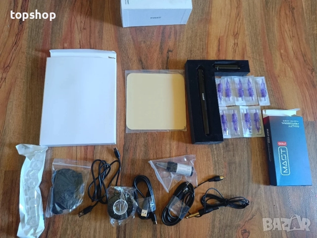 Безжичен комплект за татуировки Mast, Tour Fly Slim безжична ротационна машина за татуировки..., снимка 13 - Друга електроника - 51615252