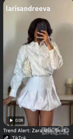 Zara balloon skirt пола балон с етикет нова, снимка 1