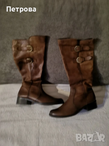 ботуши-естествена кожа. , снимка 4 - Дамски ботуши - 53048139